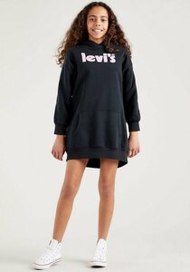 Levi's® Kids Sweatkleid SWEATSHIRT DRESS WITH TAPI for GIRLS, Schwarz