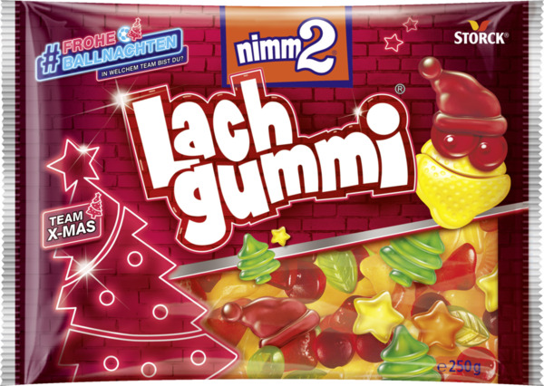 Bild 1 von nimm2 Lachgummi mit Vitaminen X-Mas