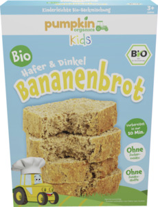 Pumpkin Organics Bio Bananenbrot Hafer & Dinkel