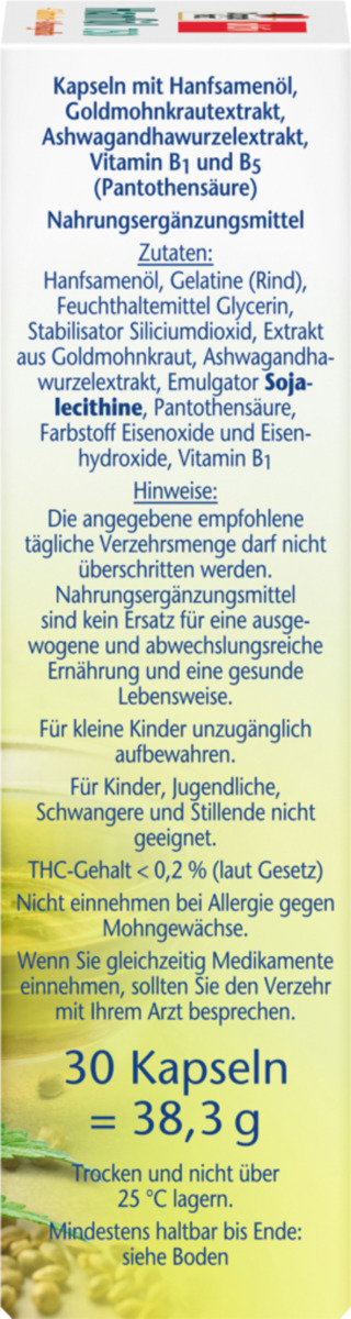 Bild 2 von Doppelherz Hanföl 750 Kapseln