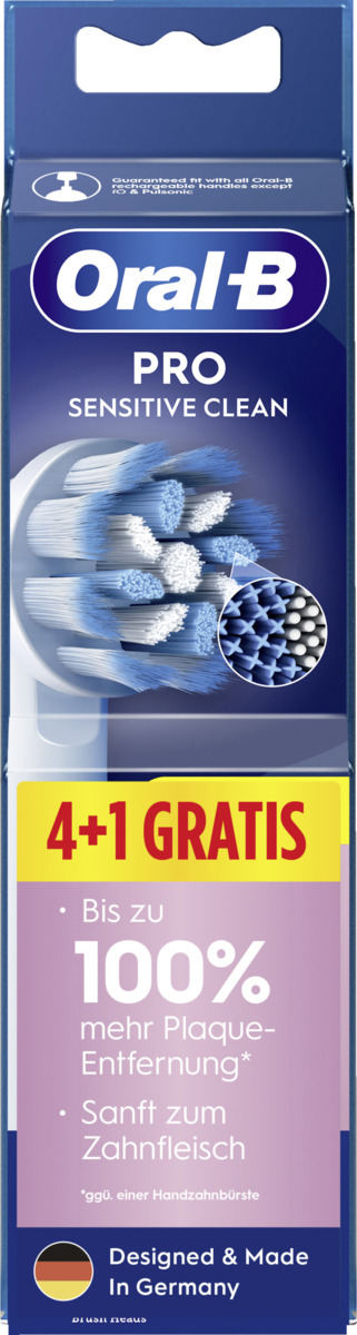 Bild 1 von Oral-B Aufsteckbürsten Pro Sensitive Clean