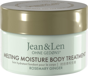 Jean&Len Mini zartschmelzende Feuchtigkeits-Körperbutter Rosemary Ginger