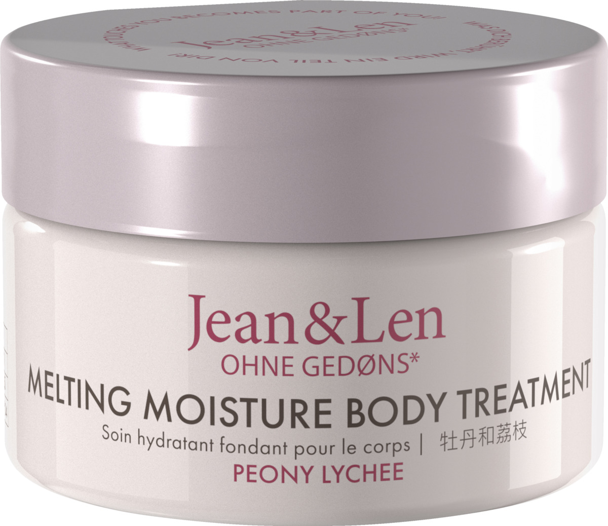 Bild 1 von Jean&Len Mini zartschmelzende Feuchtigkeits-Körperbutter Peony Lychee