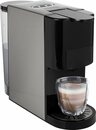 Bild 1 von PRINCESS Kapsel-/Kaffeepadmaschine 249450, 4-in-1, Kapsel, Pads, Gemahlenen Kaffee, 1450 Watt, Schwarz|silberfarben