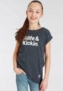 Bild 1 von Alife & Kickin T-Shirt mit Logo Druck NEUE MARKE! Alife & Kickin für Kids., Blau