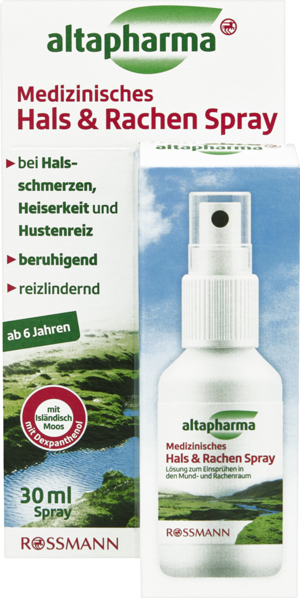 Bild 1 von altapharma Medizinisches Hals-Rachen Spray