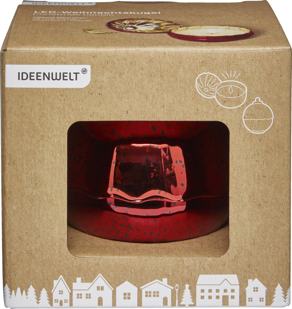 Bild 1 von IDEENWELT LED-Weihnachtskugel