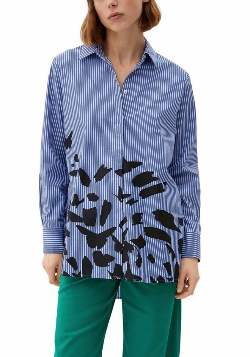 Bild 1 von S.Oliver Longbluse mit Artwork, Blau