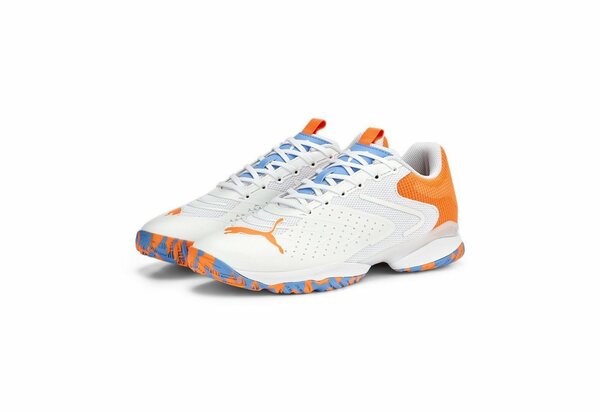 Bild 1 von PUMA Solarattack RCT Padel Sportschuhe Herren Sneaker, Orange|weiß