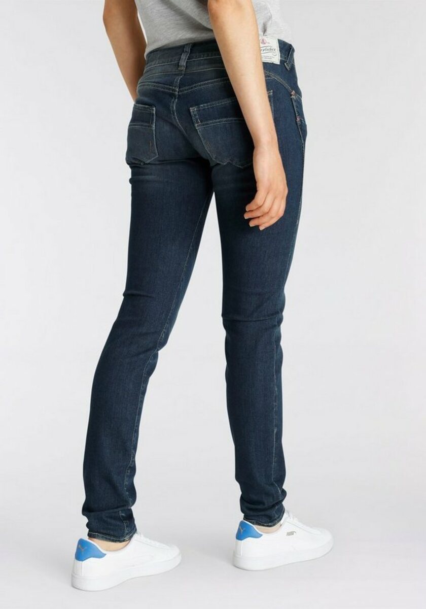Bild 1 von Herrlicher Slim-fit-Jeans PIPER umweltfreundlich dank Kitotex Technologie, Blau