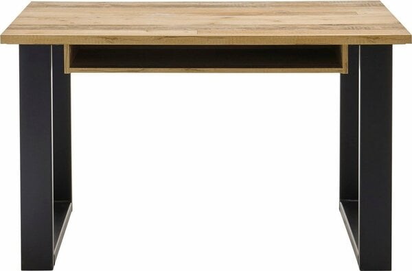 Bild 1 von Home affaire Schreibtisch SHERWOOD, Computertisch im Industrie-Design, Breite 125 cm, Braun