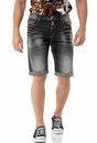 Bild 1 von Cipo & Baxx Jeansshorts, Schwarz