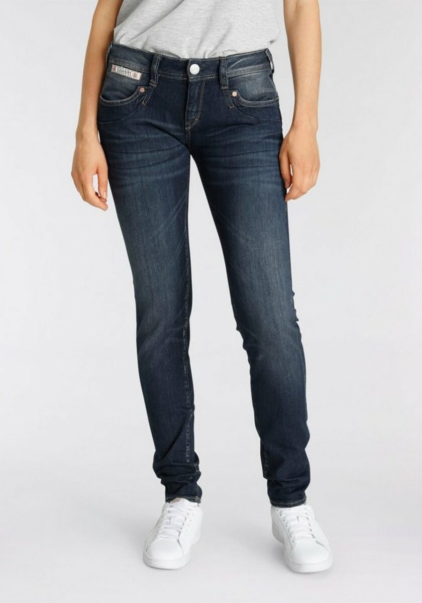 Bild 1 von Herrlicher Slim-fit-Jeans PIPER umweltfreundlich dank Kitotex Technologie, Blau