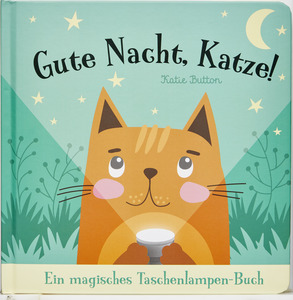IDEENWELT Taschenlampenbuch "Gute Nacht Katze!"