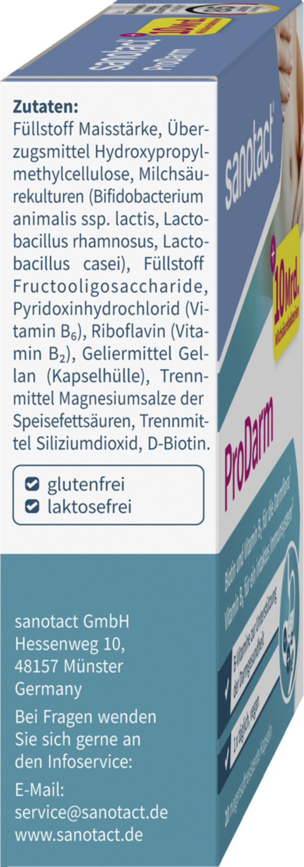 Bild 3 von sanotact® ProDarm Kapseln