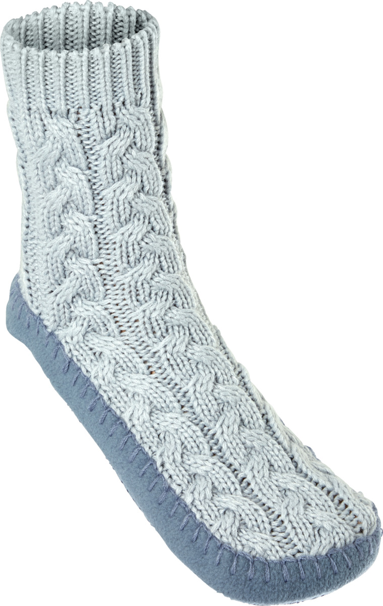 Bild 2 von IDEENWELT Hausschuhsocke hellblau 41/42