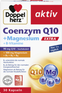 Doppelherz aktiv Coenzym Q10 Extra + Magnesium + B-Vitamine