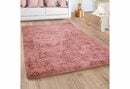 Bild 1 von Hochflor-Teppich Silky 591, Paco Home, rechteckig, Höhe: 37 mm, Uni-Farben, besonders weich und kuschelig, Rot