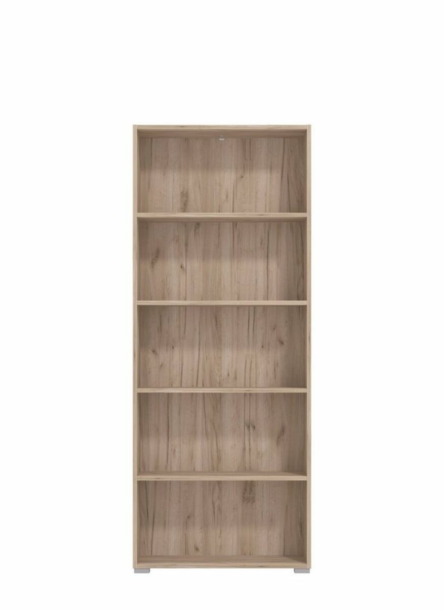 Bild 1 von INOSIGN Aktenregal Tomar 5, Bücherregal mit viel Stauraum, Maße (B/T/H): 70/24,5/176,5 cm, Beige|grau
