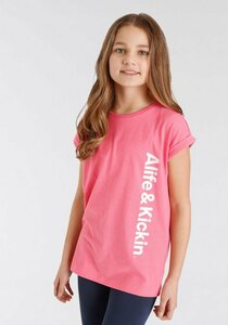 Alife & Kickin T-Shirt mit Logo Druck NEUE MARKE! Alife & Kickin für Kids., Rosa