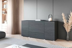 INOSIGN Sideboard Vera, Breite 150 cm, Schwarz