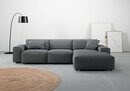 Bild 1 von Andas Ecksofa Glimminge, Breite 294, auch in Breitcord + Easy care-Bezug, Zierkissen, Grau