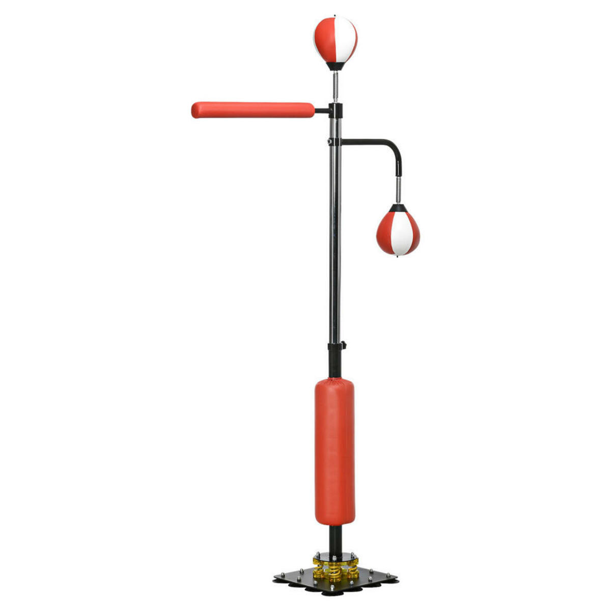 Bild 1 von Boxsack mit 2 Speedbällen schwarz Stahl B/H/L: ca. 36x205x84 cm