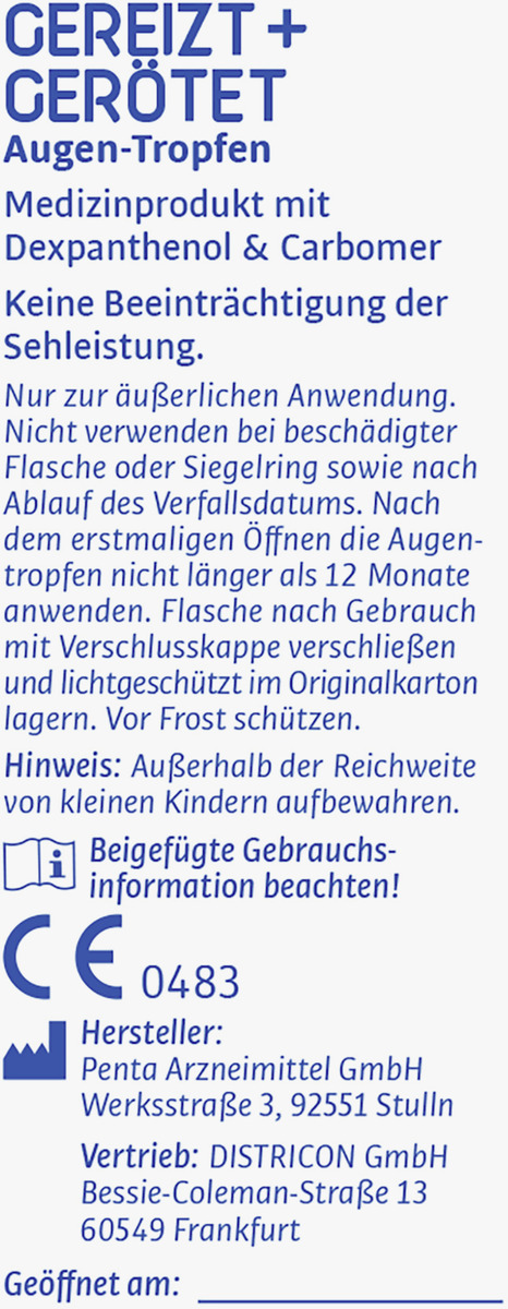 Bild 3 von EyeMedica Augentropfen Gereizt + Gerötet