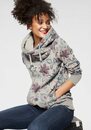 Bild 1 von Ragwear Sweater GRIPY FLOWERS O Hoodie mit floralem All Over-Druck, Weiß