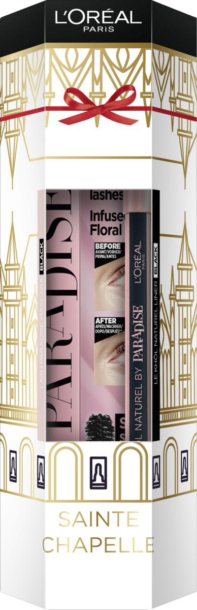 Bild 1 von L’Oréal Paris Lash Paradise Mascara schwarz & Le Khôl Naturell by Paradise Weihnachtsset