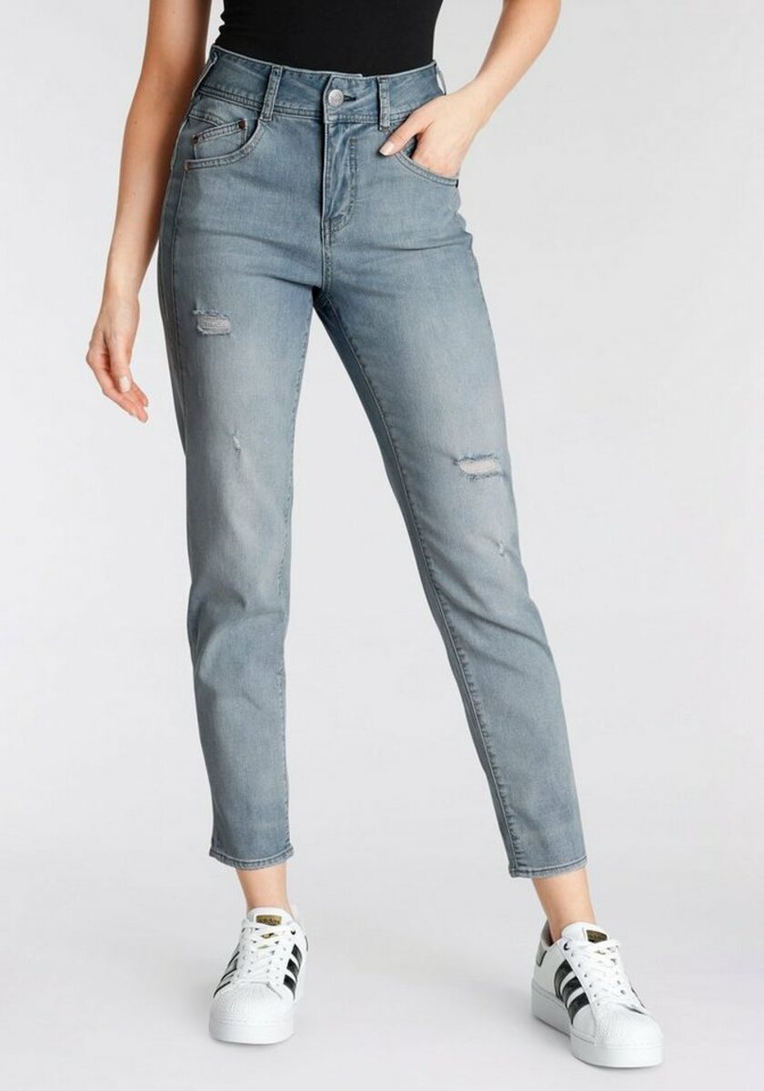 Bild 1 von Herrlicher High-waist-Jeans, Blau