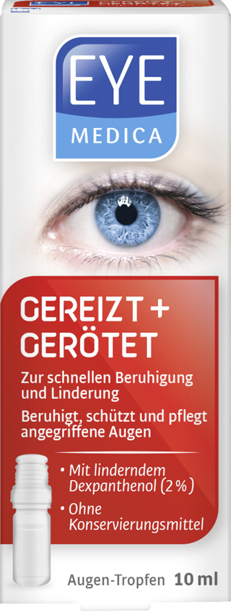Bild 1 von EyeMedica Augentropfen Gereizt + Gerötet