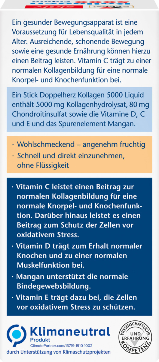 Bild 4 von Doppelherz aktiv Kollagen 5000 Liquid