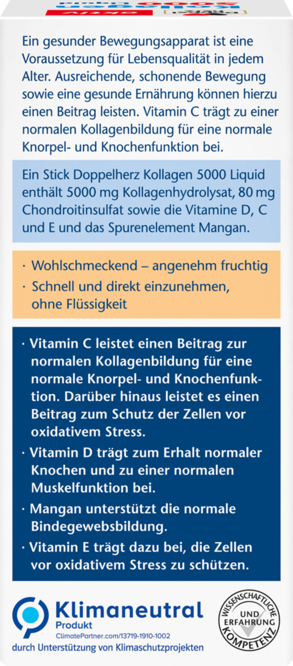 Bild 4 von Doppelherz aktiv Kollagen 5000 Liquid