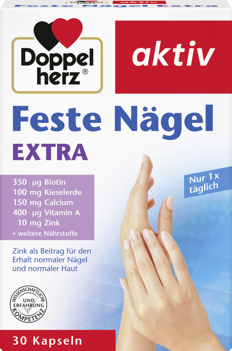 Bild 1 von Doppelherz Feste Nägel EXTRA Kapseln