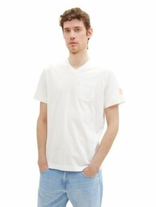 TOM TAILOR T-Shirt, Weiß