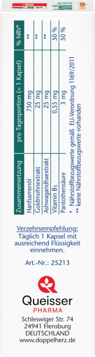 Bild 3 von Doppelherz Hanföl 750 Kapseln