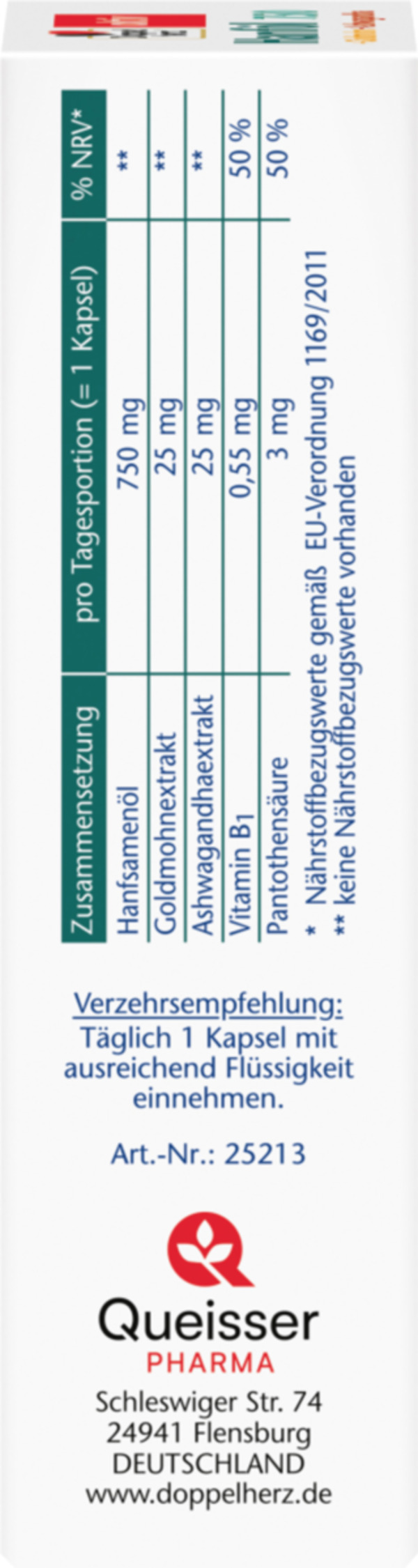 Bild 3 von Doppelherz Hanföl 750 Kapseln