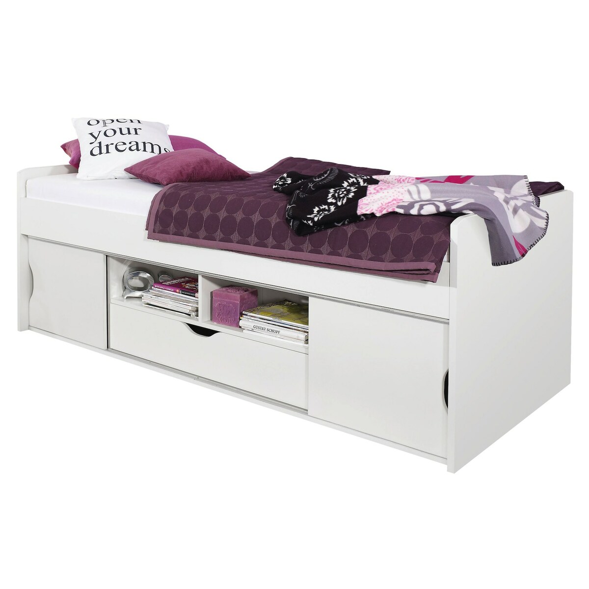 Bild 1 von Funktionsbett Acun 90*200 cm weiß