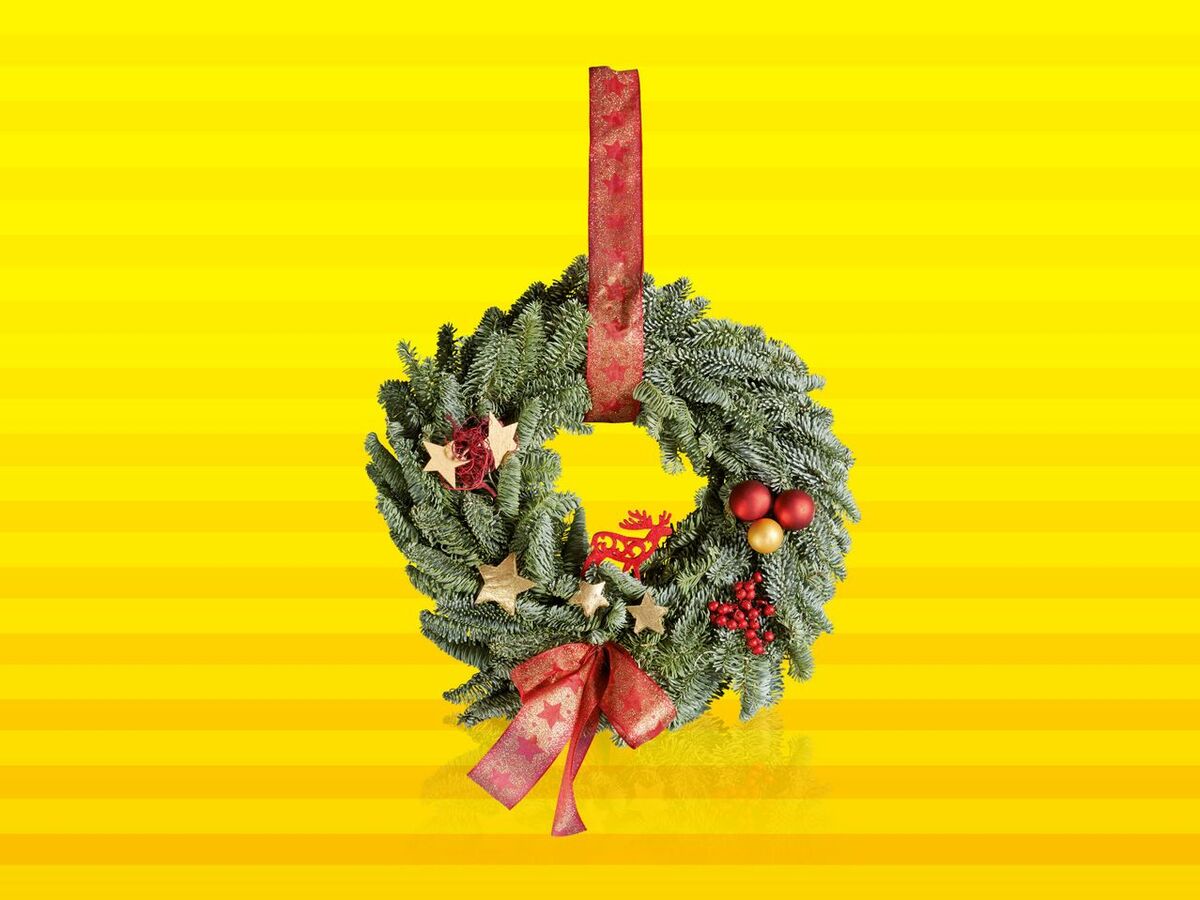 Bild 1 von Adventstürkranz, 
         Kranz