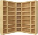 Bild 1 von Home affaire Bibliothek Soeren, 5-tlg., Mit viel Stauraum, Beige