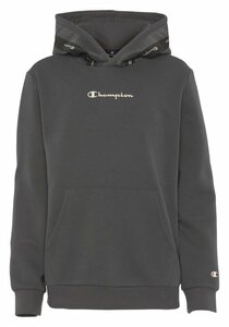 Champion Kapuzensweatshirt Tape Hooded Sweatshirt - für Kinder, Grau