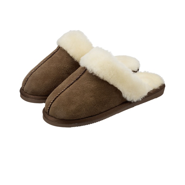 Bild 2 von Damen und Herren Lammfell-Hausschuhe