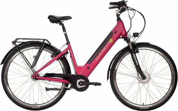 Bild 1 von SAXONETTE E-Bike COMFORT PLUS 4.0, 7 Gang Shimano, Nabenschaltung, Frontmotor, 418 Wh Akku, Rot