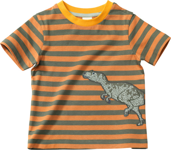 Bild 1 von ALANA Kinder Shirt, Gr. 122, aus Bio-Baumwolle, grün, braun