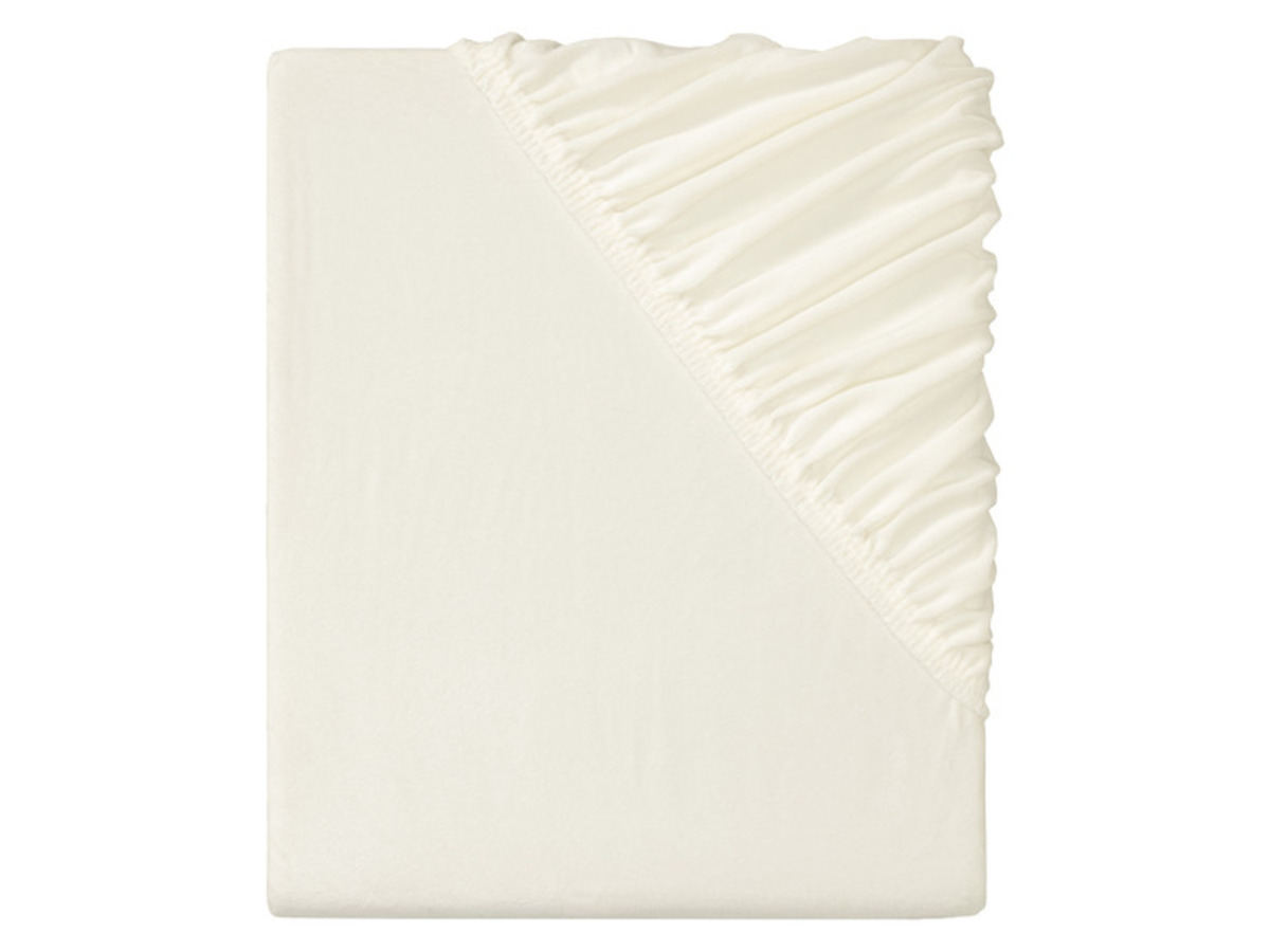 Bild 2 von LIVARNO home Plüsch-Spannbettlaken, 180-200 x 200 cm