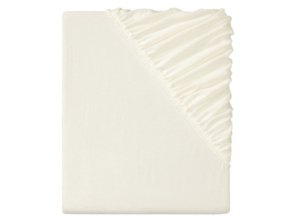 Bild 2 von LIVARNO home Plüsch-Spannbettlaken, 180-200 x 200 cm