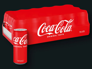 Coca-Cola Fridgepack, 
         18x 0,33 l zzgl. 4.50 Pfand