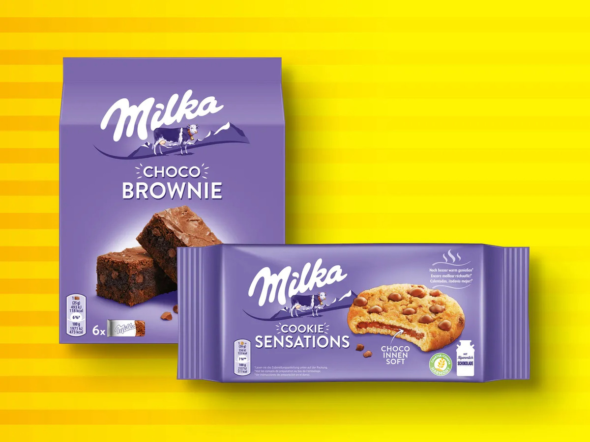 Bild 1 von Milka Kekse/Küchlein, 
         150/260/185/156/175/132 g