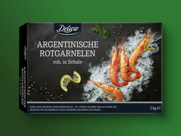 Bild 1 von Deluxe Argentinische Rotgarnelen, 
         2 kg